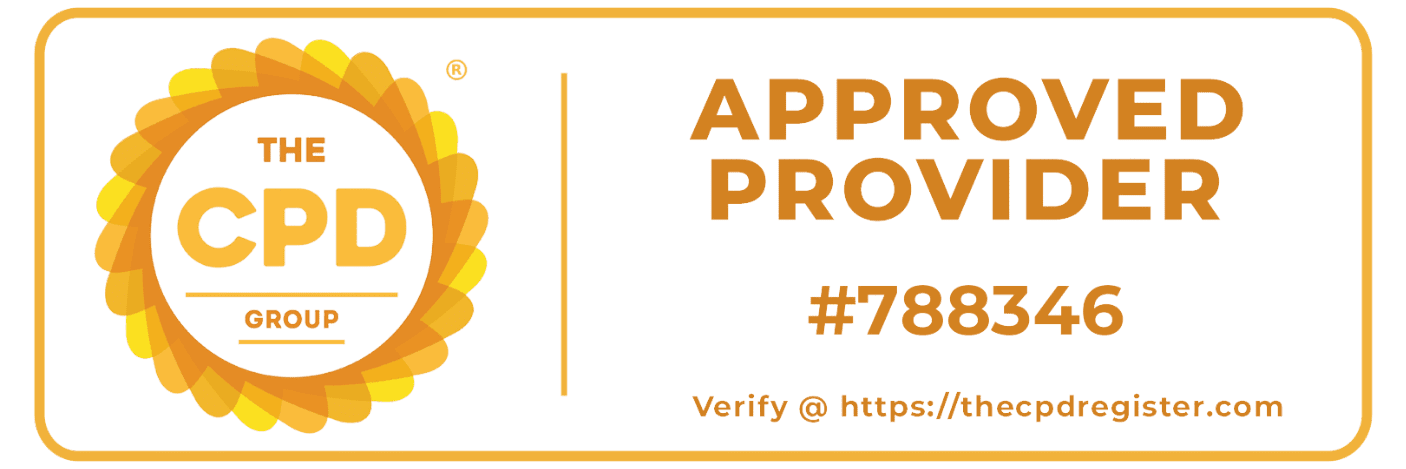 CPD Group Approved Provider Badge #788346