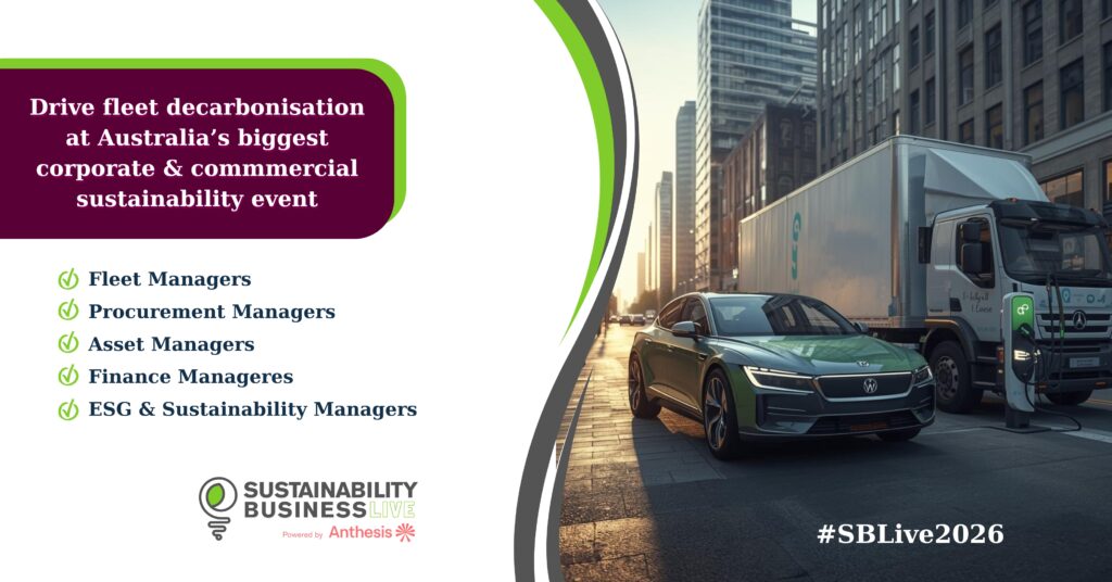 Businesses switching to EV fleets at Australia’s biggest sustainability event