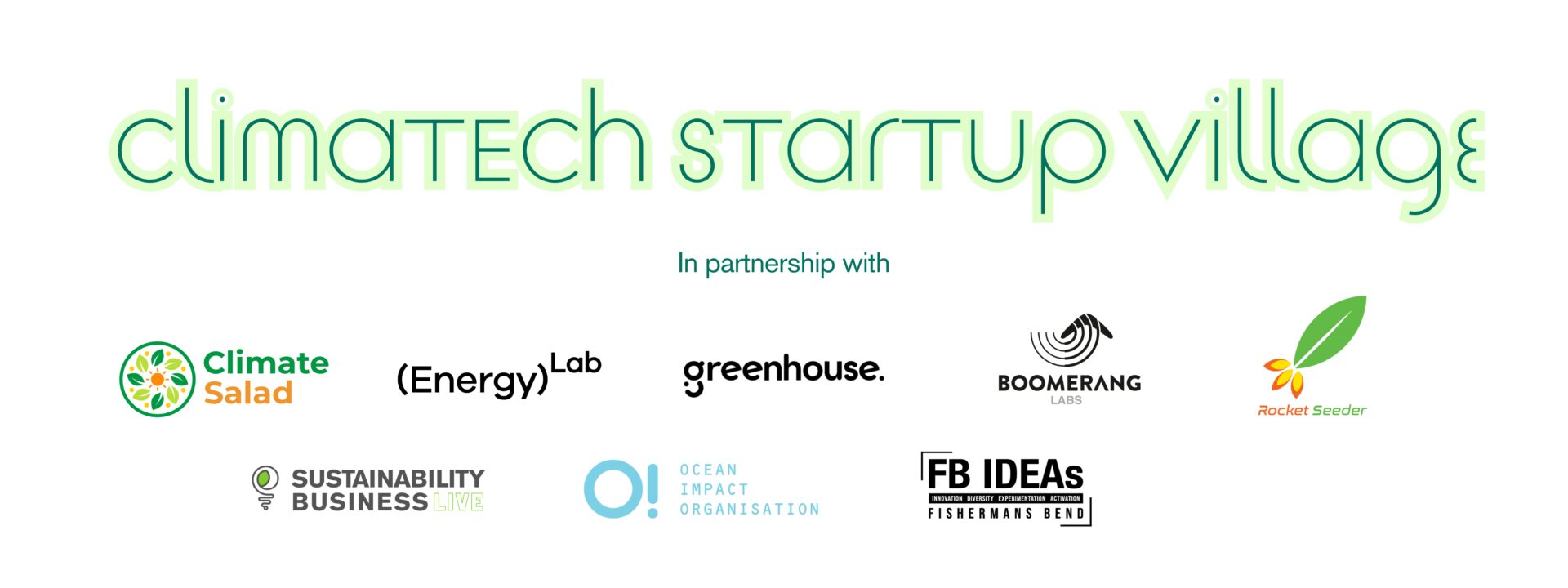 Climatech Startup Village at Australia’s biggest corporate sustainability event – Sustainability Business Live